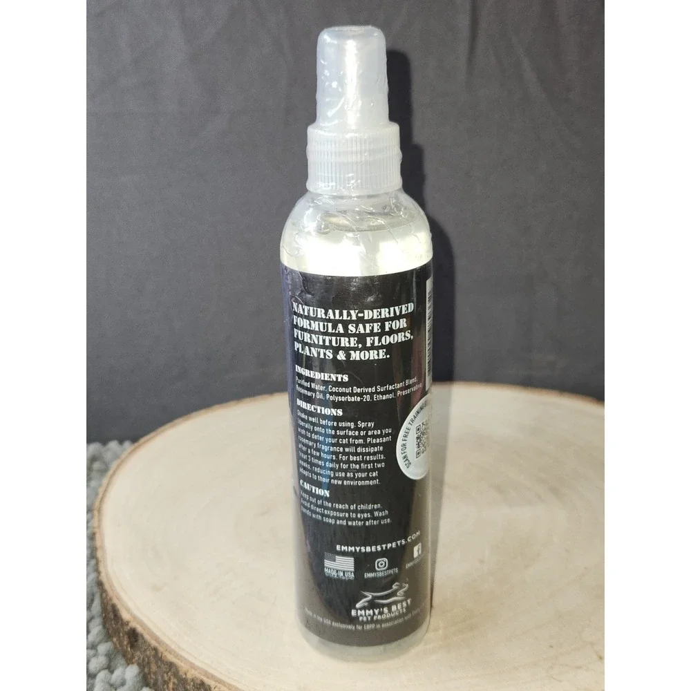 EBPP Emmy's Best Stop The Scratch Cat Spray Deterrent for Kittens and Cats 8 oz